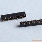 生产销售1.27间距精密排针排母连接器